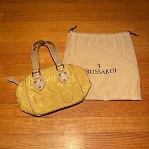 Trussardi Yellow Handbag